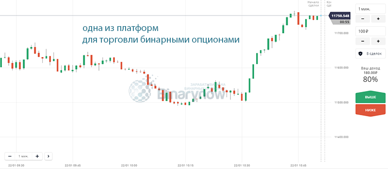 Платформа для торговли реальными бинарными опционами